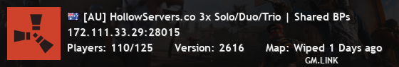[AU] HollowServers.co 3x Solo/Duo/Trio | Shared BPs