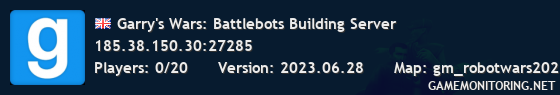 Garry's Wars: Battlebots Building Server