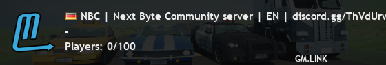 NBC | Next Byte Community server | EN | discord.gg/ThVdUrwE79