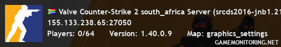 Valve Counter-Strike 2 south_africa Server (srcds2016-jnb1.214.