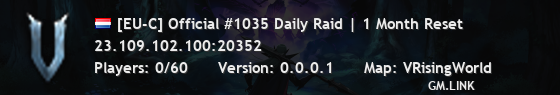 [EU-C] Official #1035 Daily Raid | 1 Month Reset
