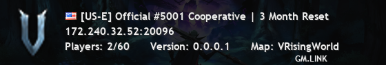 [US-E] Official #5001 Cooperative | 3 Month Reset
