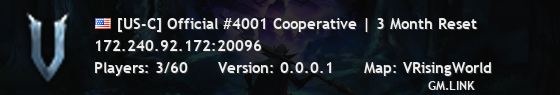 [US-C] Official #4001 Cooperative | 3 Month Reset