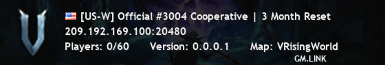 [US-W] Official #3004 Cooperative | 3 Month Reset