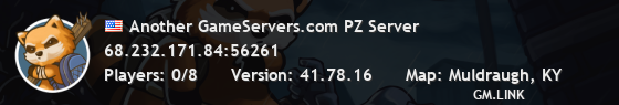 Another GameServers.com PZ Server