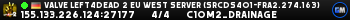 Valve Left4Dead 2 EU West Server (srcds401-fra2.274.163)