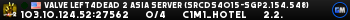 Valve Left4Dead 2 Asia Server (srcds4015-sgp2.154.548)