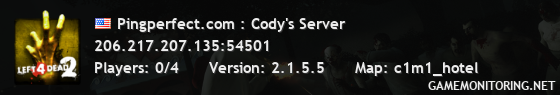 Pingperfect.com : Cody's Server