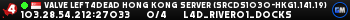Valve Left4Dead Hong Kong Server (srcds1030-hkg1.141.19)