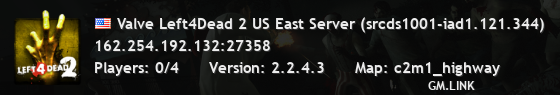 Valve Left4Dead 2 US East Server (srcds1001-iad1.121.344)