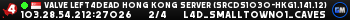 Valve Left4Dead Hong Kong Server (srcds1030-hkg1.141.12)