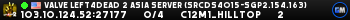 Valve Left4Dead 2 Asia Server (srcds4015-sgp2.154.163)