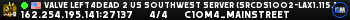 Valve Left4Dead 2 US SouthWest Server (srcds1002-lax1.115.123)