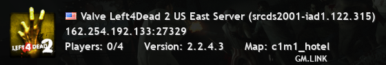 Valve Left4Dead 2 US East Server (srcds2001-iad1.122.315)