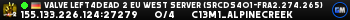 Valve Left4Dead 2 EU West Server (srcds401-fra2.274.265)