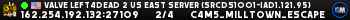 Valve Left4Dead 2 US East Server (srcds1001-iad1.121.95)