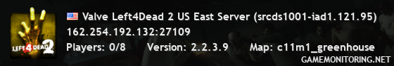 Valve Left4Dead 2 US East Server (srcds1001-iad1.121.95)