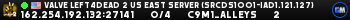 Valve Left4Dead 2 US East Server (srcds1001-iad1.121.127)