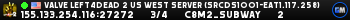 Valve Left4Dead 2 US West Server (srcds1001-eat1.117.258)