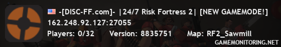 -[DISC-FF.com]- |24/7 Risk Fortress 2| [NEW GAMEMODE!]