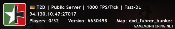T2D | Public Server | 1000 FPS/Tick | Fast-DL