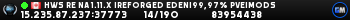 HWS RE NA 1.11 |Reforged Eden|99,97% PvE|Mods