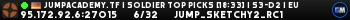 jumpacademy.tf | Soldier Top Picks [07:58] | S3-D3 | EU