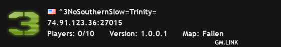^3NoSouthernSlow=Trinity=