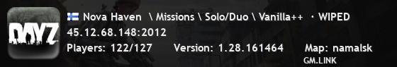 Nova Haven  \ Missions \ Solo/Duo \ Vanilla++  · WIPED