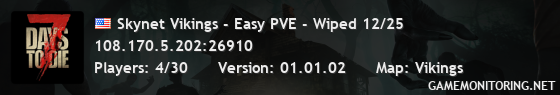 Skynet Vikings - Easy PVE - Wiped 12/25