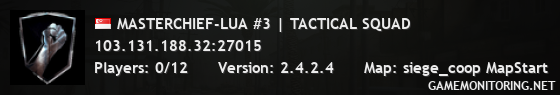 MASTERCHIEF-LUA #3 | TACTICAL SQUAD