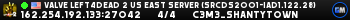 Valve Left4Dead 2 US East Server (srcds2001-iad1.122.28)
