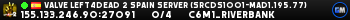 Valve Left4Dead 2 Spain Server (srcds1001-mad1.195.77)