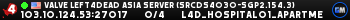Valve Left4Dead Asia Server (srcds4030-sgp2.154.3)