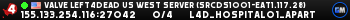 Valve Left4Dead US West Server (srcds1001-eat1.117.28)