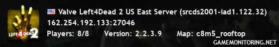 Valve Left4Dead 2 US East Server (srcds2001-iad1.122.32)