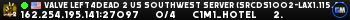 Valve Left4Dead 2 US SouthWest Server (srcds1002-lax1.115.83)