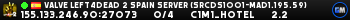 Valve Left4Dead 2 Spain Server (srcds1001-mad1.195.59)