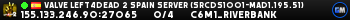 Valve Left4Dead Spain Server (srcds1001-mad1.195.51)