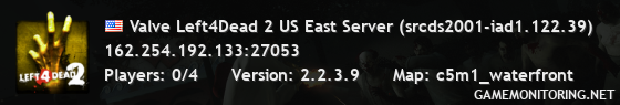 Valve Left4Dead 2 US East Server (srcds2001-iad1.122.39)