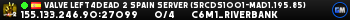 Valve Left4Dead 2 Spain Server (srcds1001-mad1.195.85)