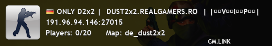 ONLY D2x2 |  DUST2x2.REALGAMERS.RO  | |͇̿V͇̿I͇̿P͇̿|