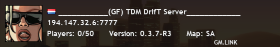 ___________(GF) TDM DrIfT Server____________