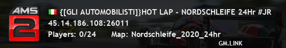 {[GLI AUTOMOBILISTI]}HOT LAP - NORDSCHLEIFE 24Hr #JR