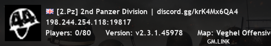 [2.Pz] 2nd Panzer Division | discord.gg/krK4Mx6QA4
