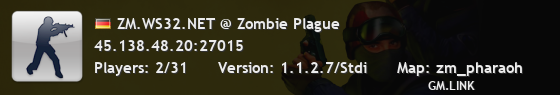ZM.WS32.NET @ Zombie Plague