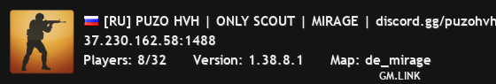 [RU] PUZO HVH | ONLY SCOUT | MIRAGE | discord.gg/puzohvh