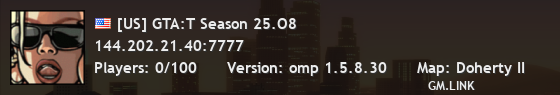[US] GTA:T Season 25.O8