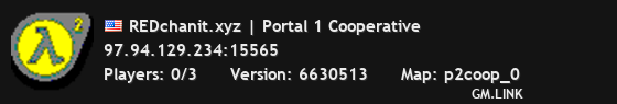 REDchanit.xyz | Portal 1 Cooperative