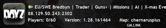 EU/SWE Bredbyn | Trader | Guns+ | Missions | AI | X-mas Event